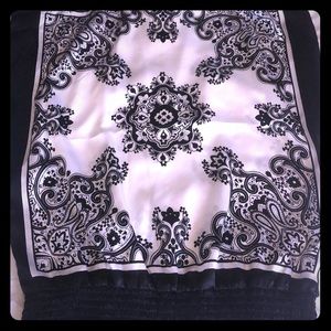 Beautiful black and white blouse